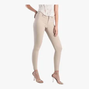Sissy Boy Womens  Eresha Mid Rise Skinny Pants Sandstone