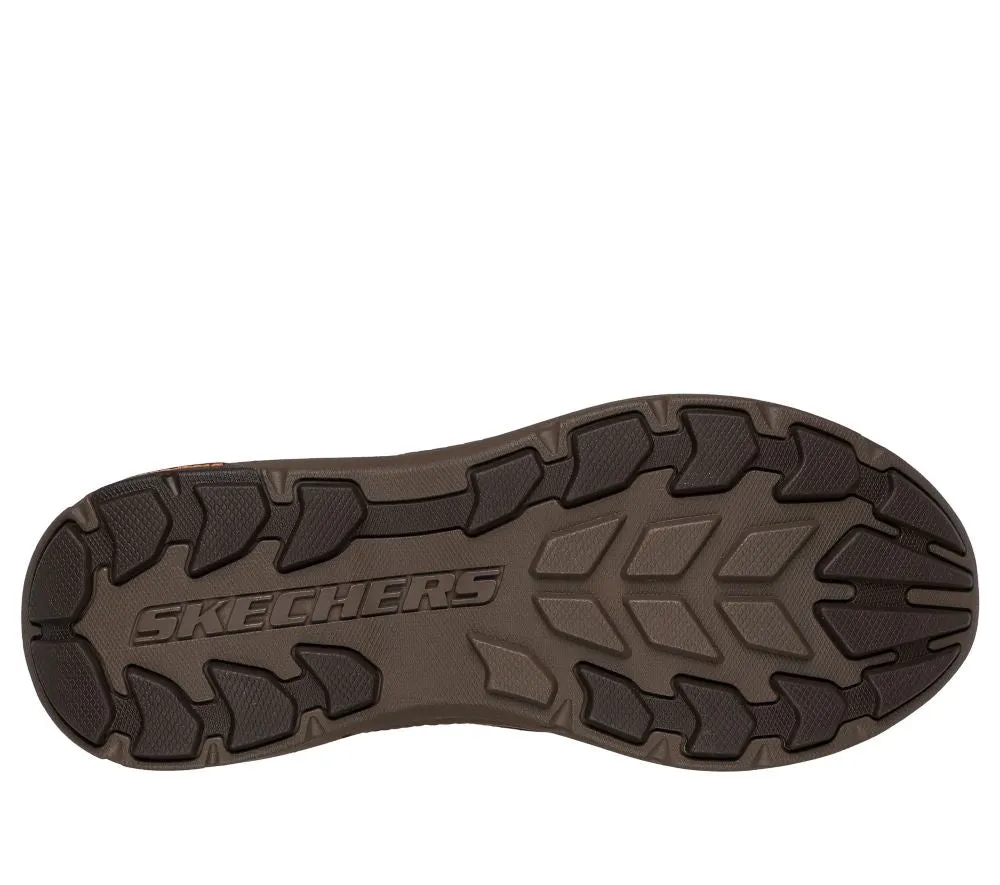 'Skechers' Men's Pollard-Osgood Slip-ins - Cocoa (Wide)