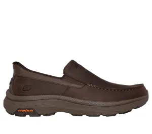 'Skechers' Men's Pollard-Osgood Slip-ins - Cocoa (Wide)