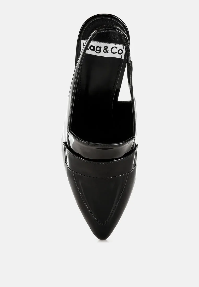 Slingback Loafer Sandals By RUW