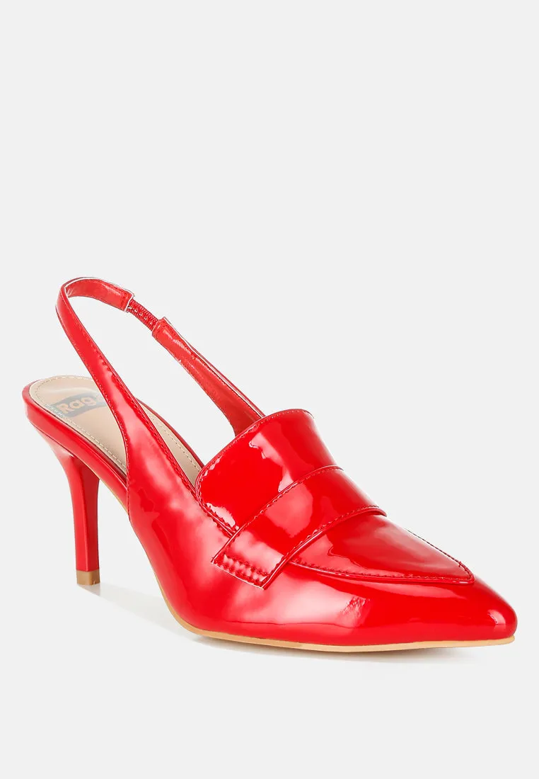 Slingback Loafer Sandals By RUW