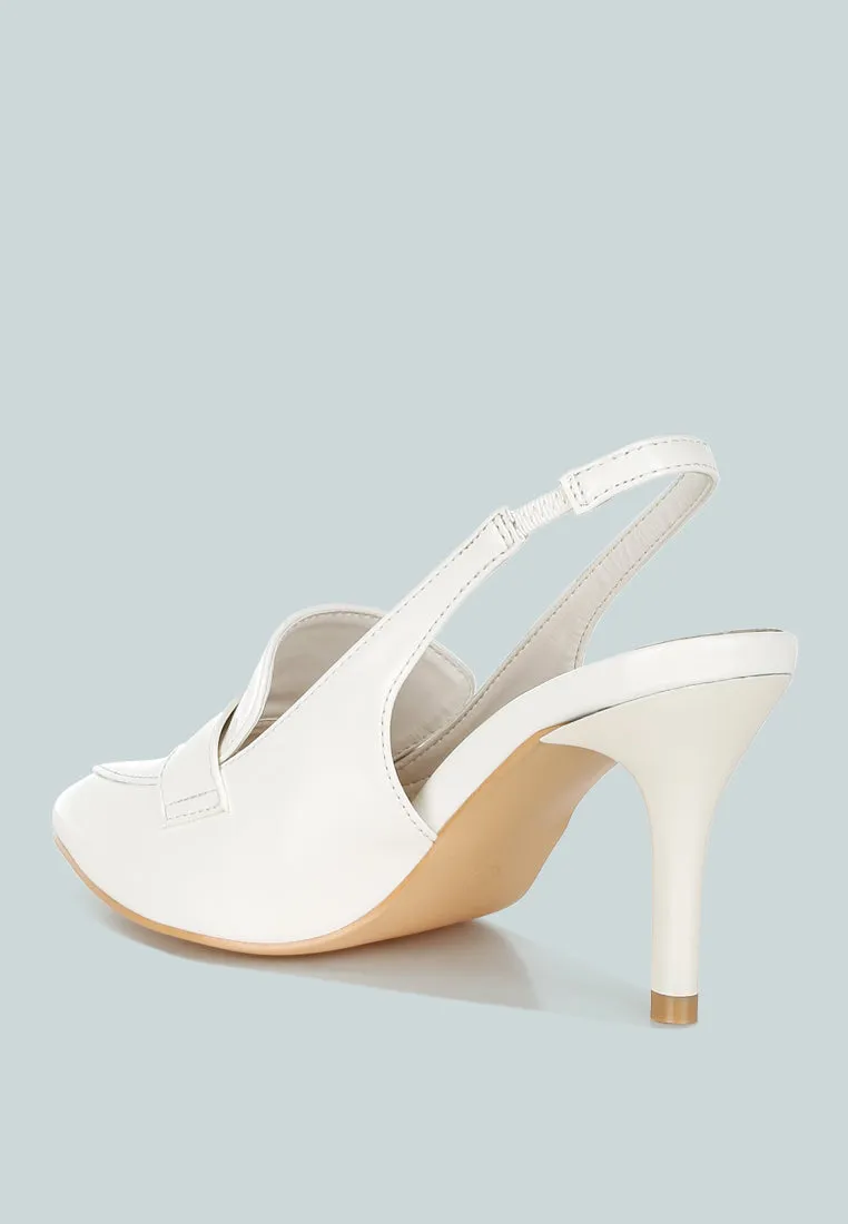 Slingback Loafer Sandals By RUW