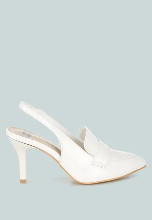 Slingback Loafer Sandals By RUW