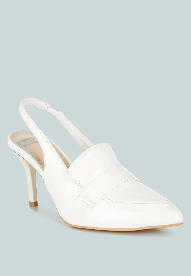 Slingback Loafer Sandals By RUW