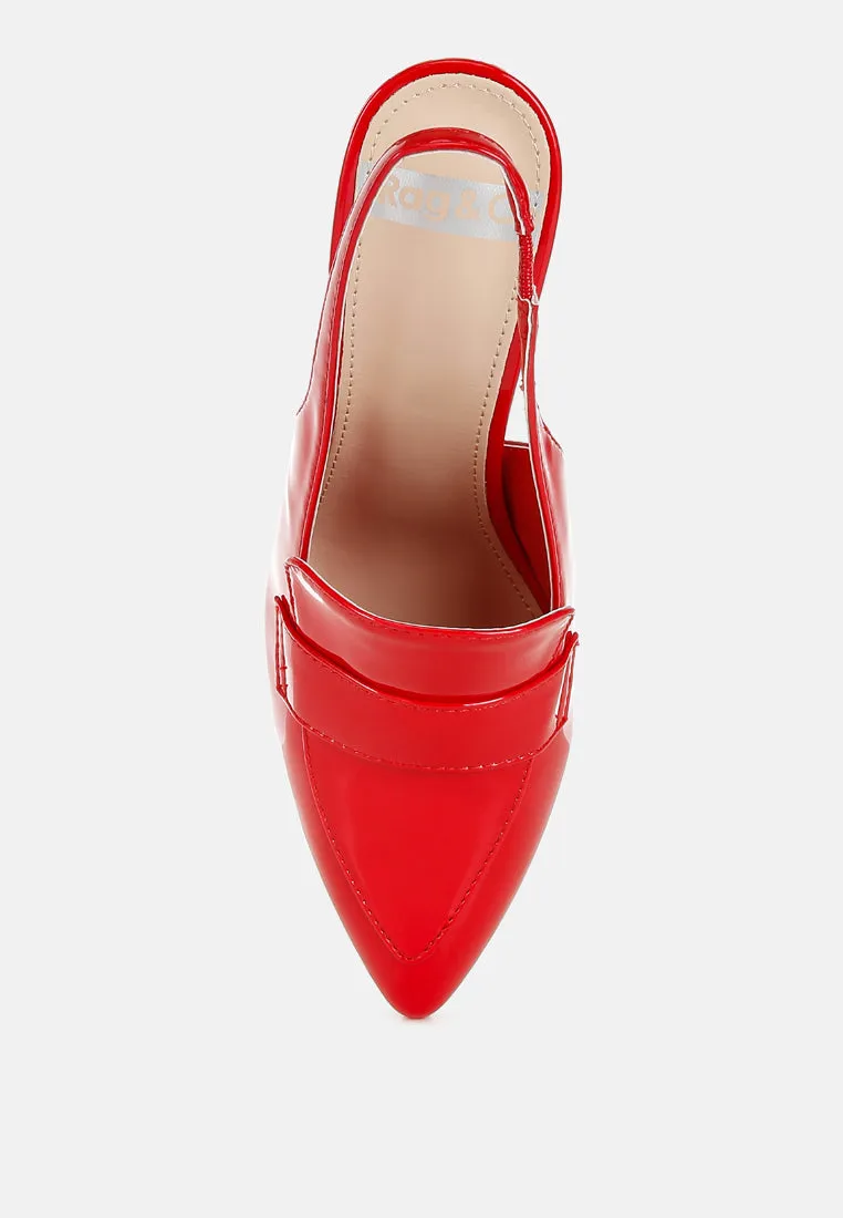 Slingback Loafer Sandals By RUW