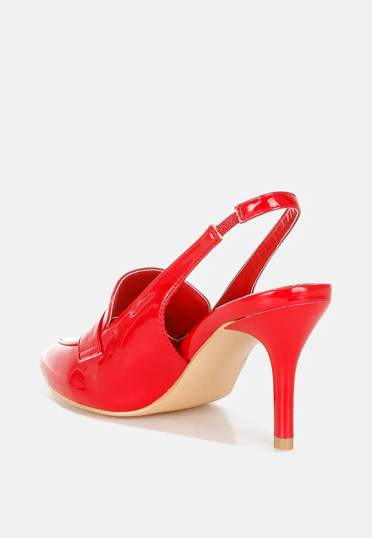 Slingback Loafer Sandals By RUW