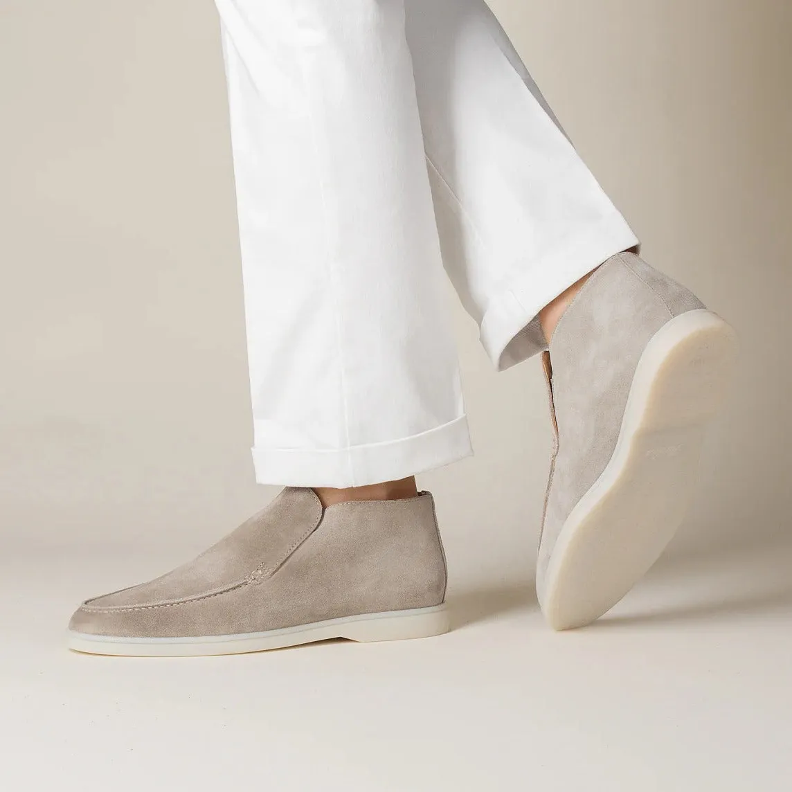 Soho | High Suede Loafers