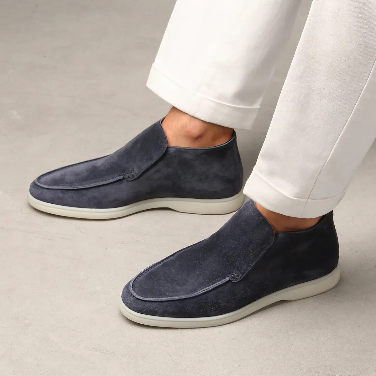 Soho | High Suede Loafers