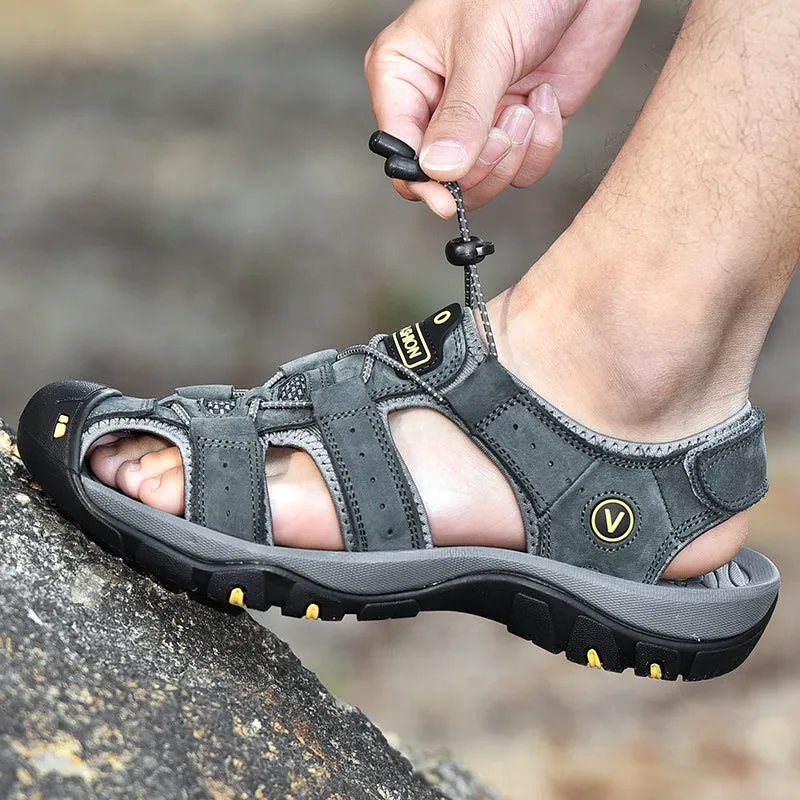 Solid Pattern Modern Style Sandals