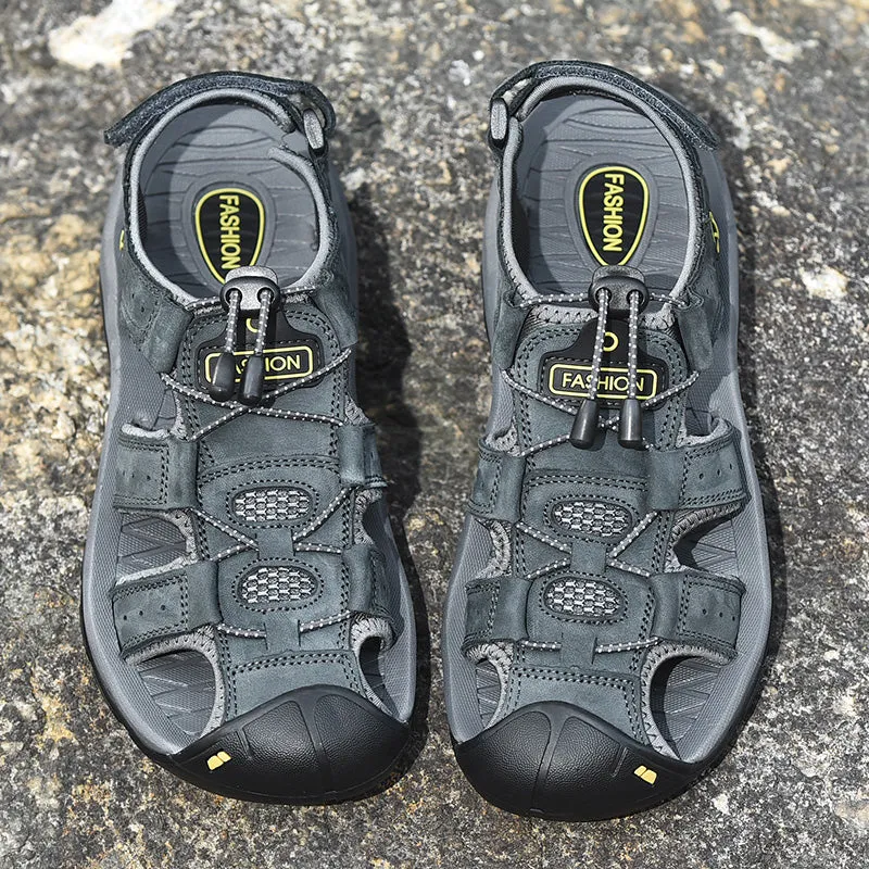 Solid Pattern Modern Style Sandals