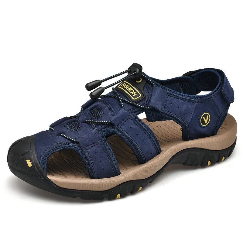 Solid Pattern Modern Style Sandals