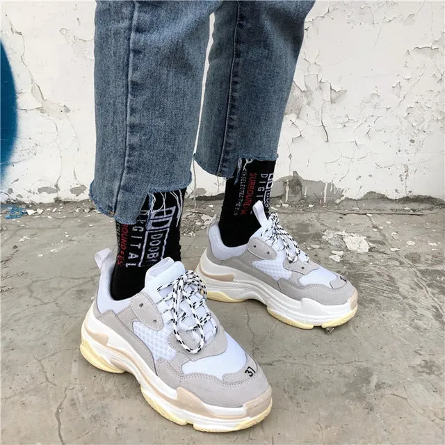 spring Harajuku Autumn vintage sneakers Men Breathable Mesh Casual Shoes men Cmfortable Fashion Tenis Masculino Adulto Sneakers