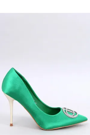 Strappy high heels