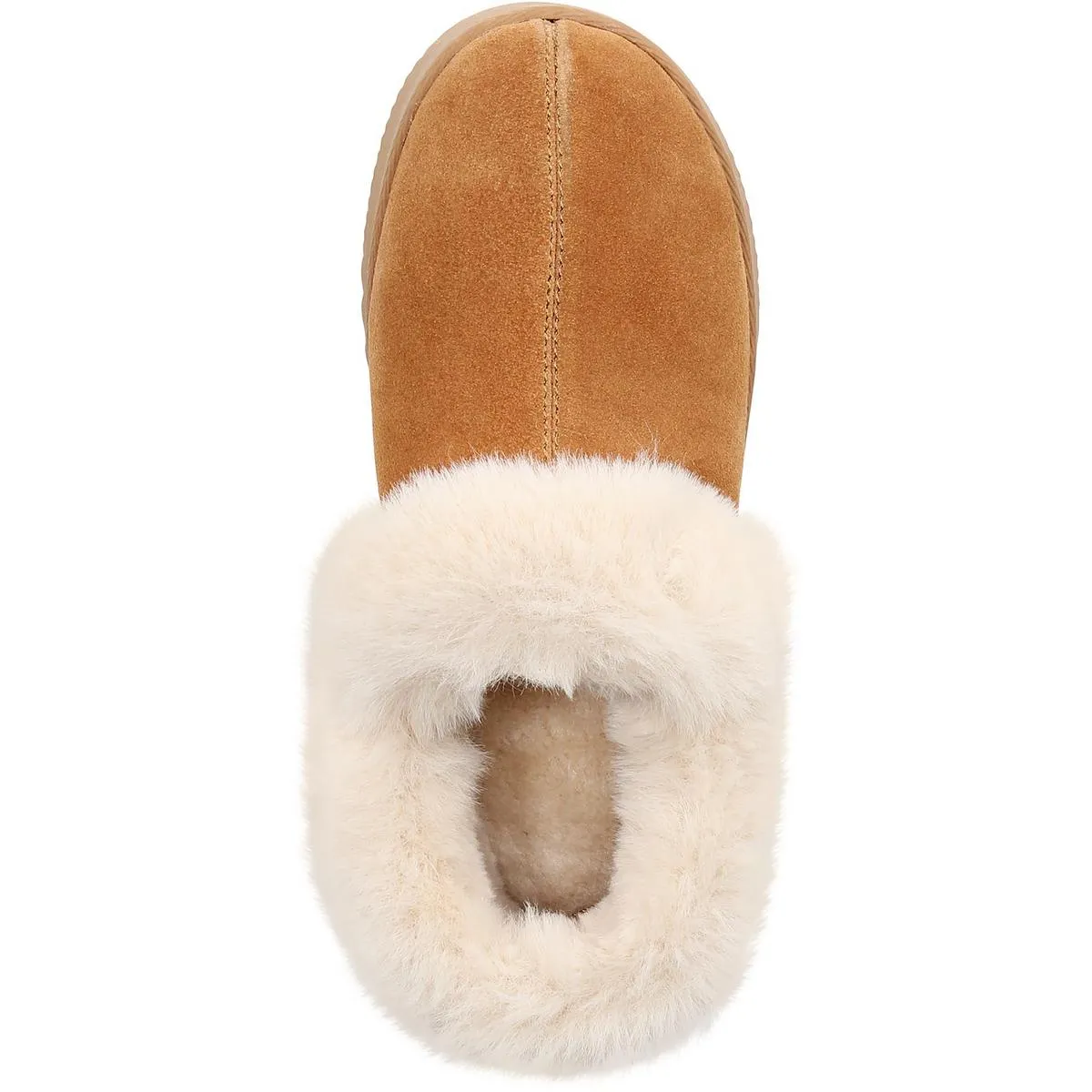 Style & Co. Womens Lolaa Faux Fur Suede Loafer Slippers