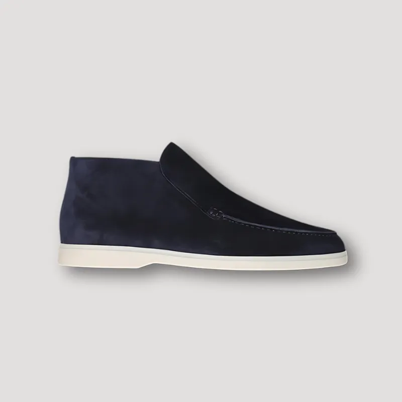 Suède Enkelhoge Mocassin - Casual - Heren Loafer