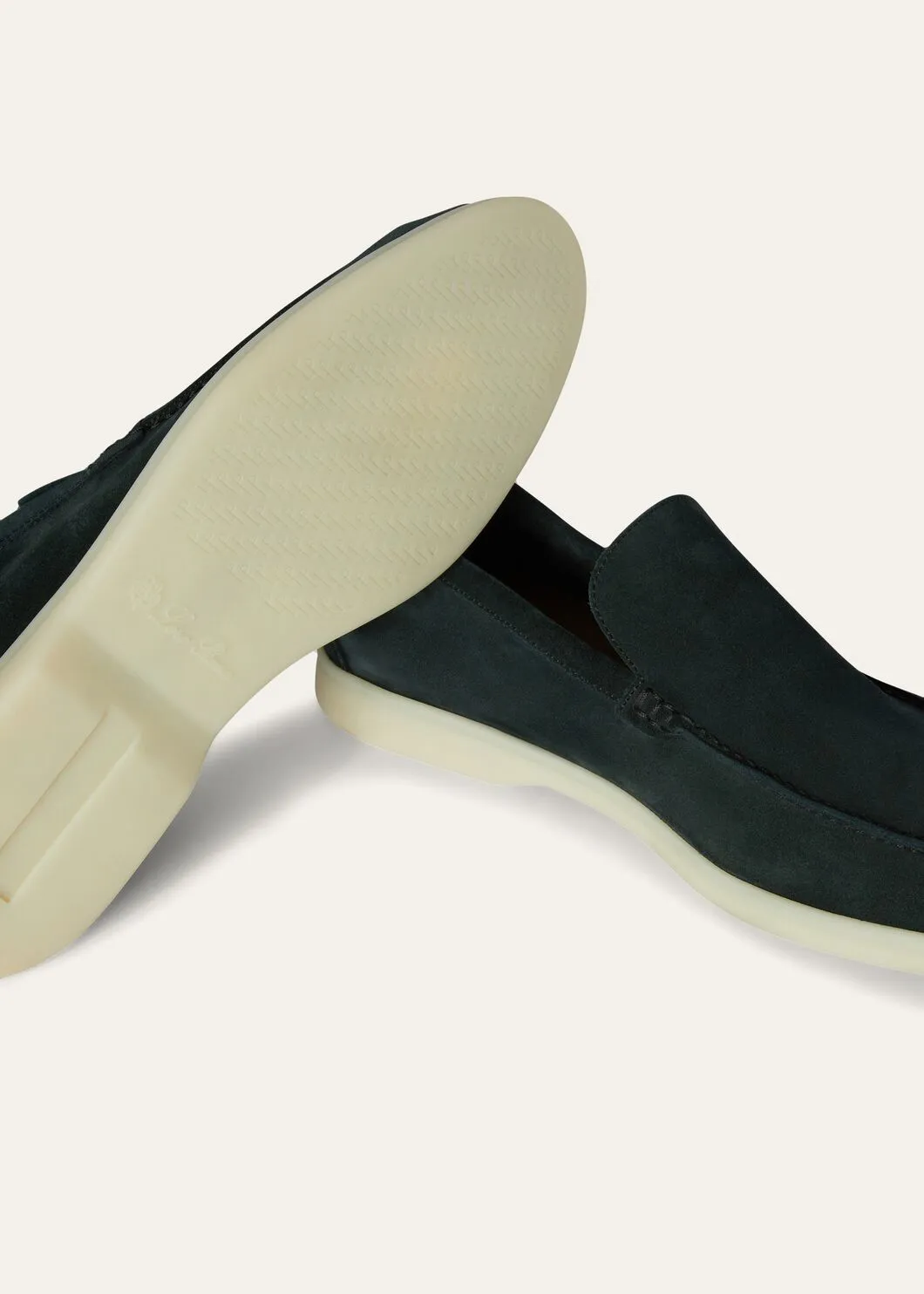 Summer Walk in Dark Green Suede for Men