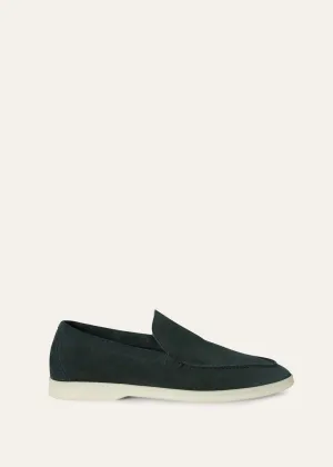 Summer Walk in Dark Green Suede for Men