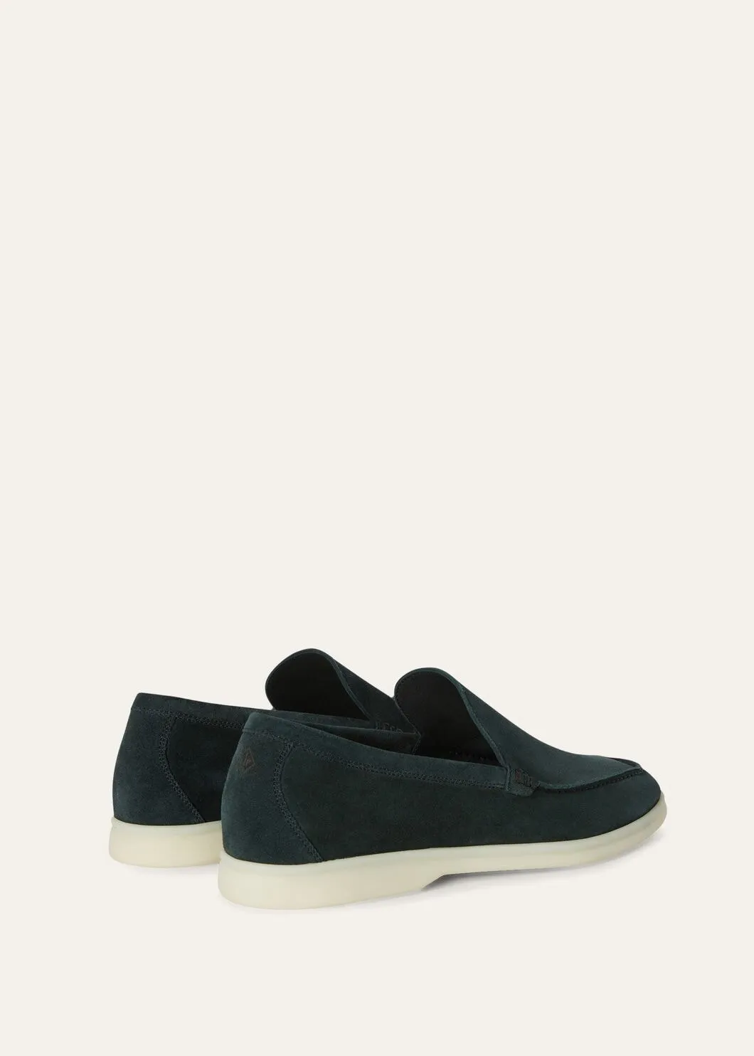 Summer Walk in Dark Green Suede for Men