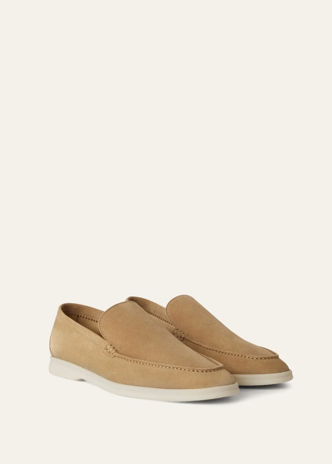 Summer Walk in Khaki Suede for Men