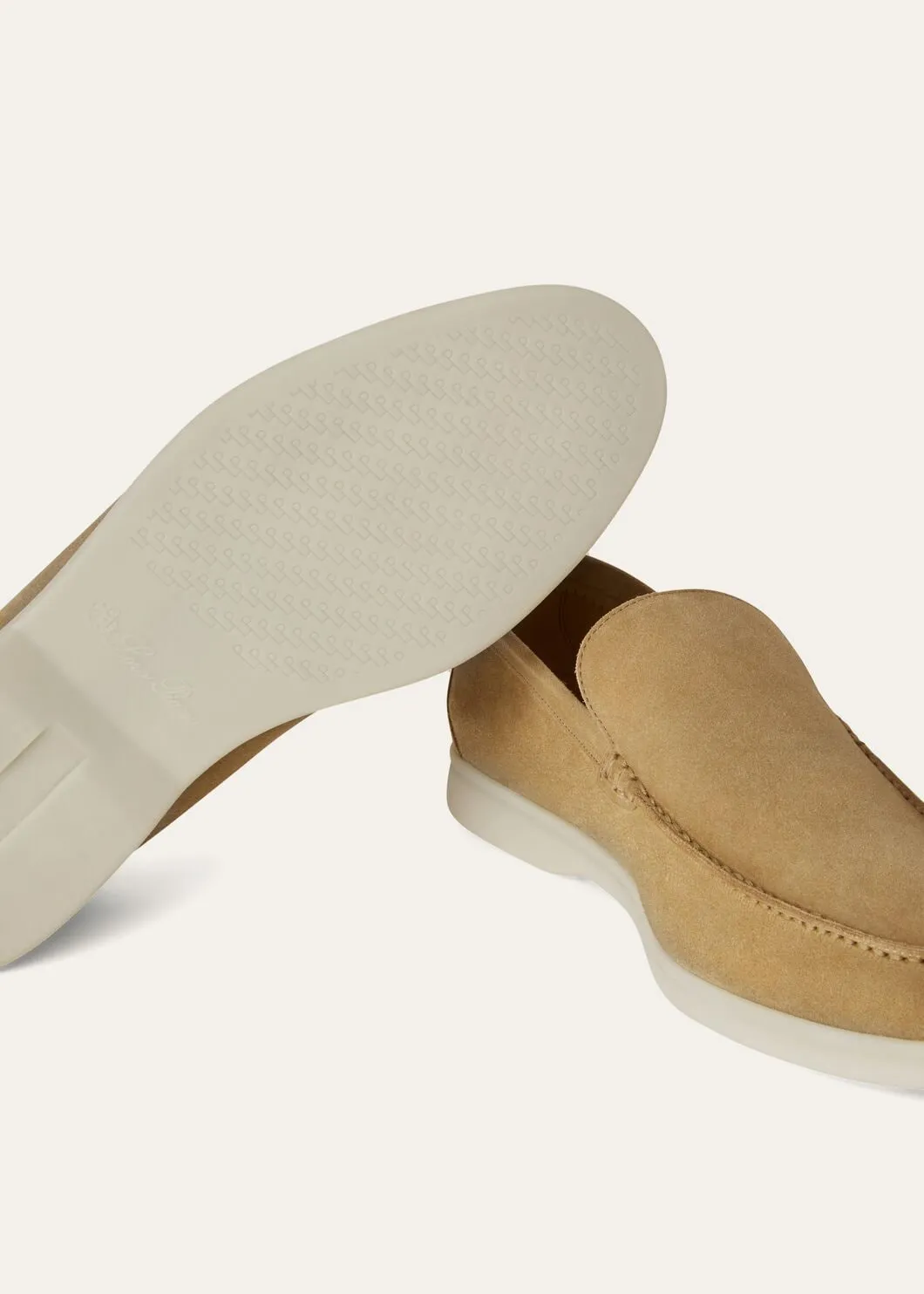 Summer Walk in Khaki Suede for Men