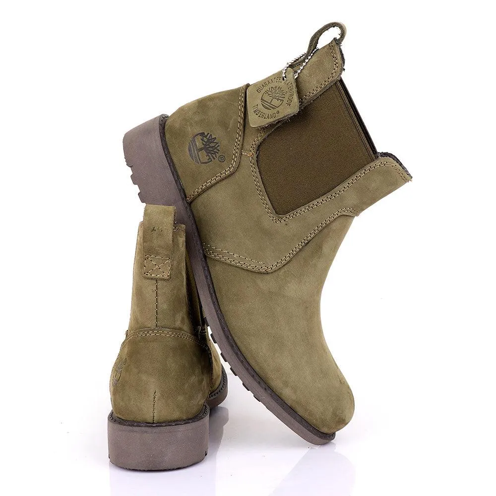 Timberland Mens Chelsea Green Boots