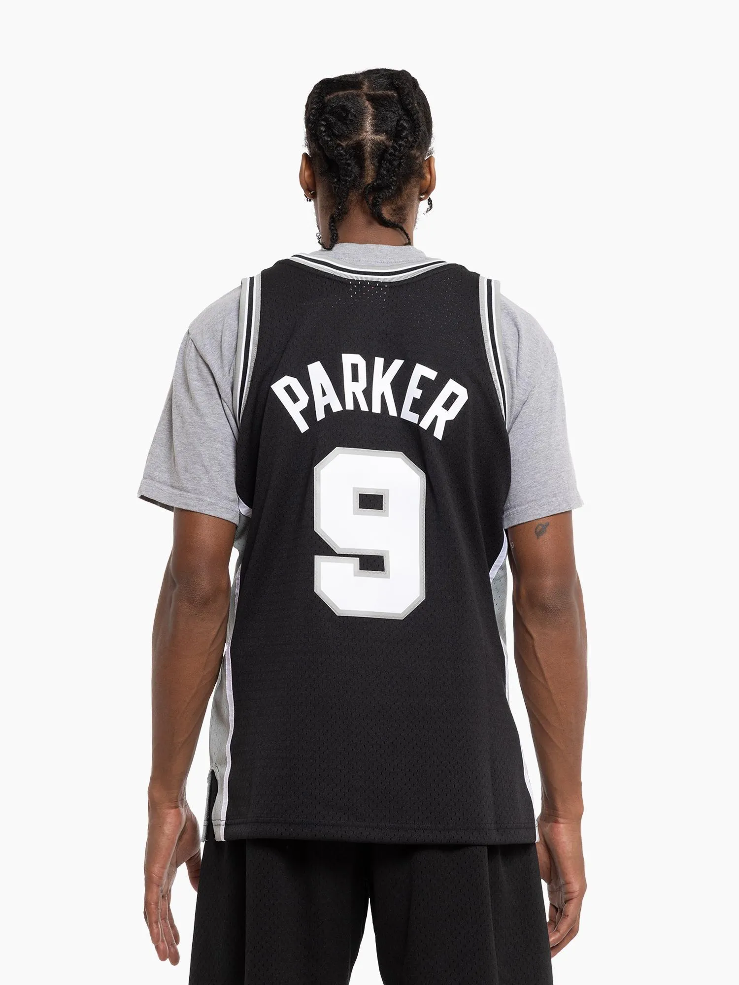 Tony Parker 2001-02 San Antonio Spurs Road Swingman Jersey