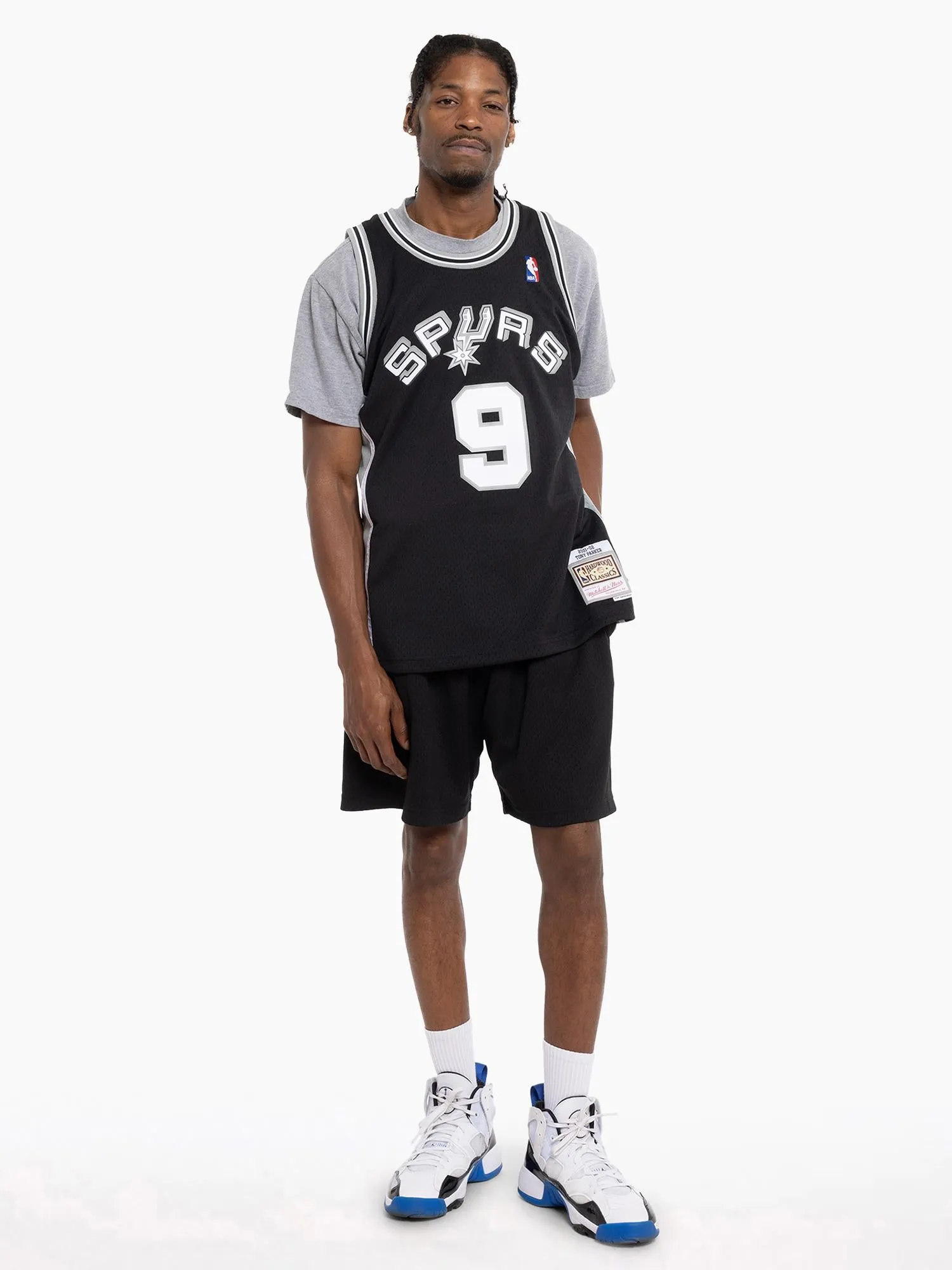 Tony Parker 2001-02 San Antonio Spurs Road Swingman Jersey