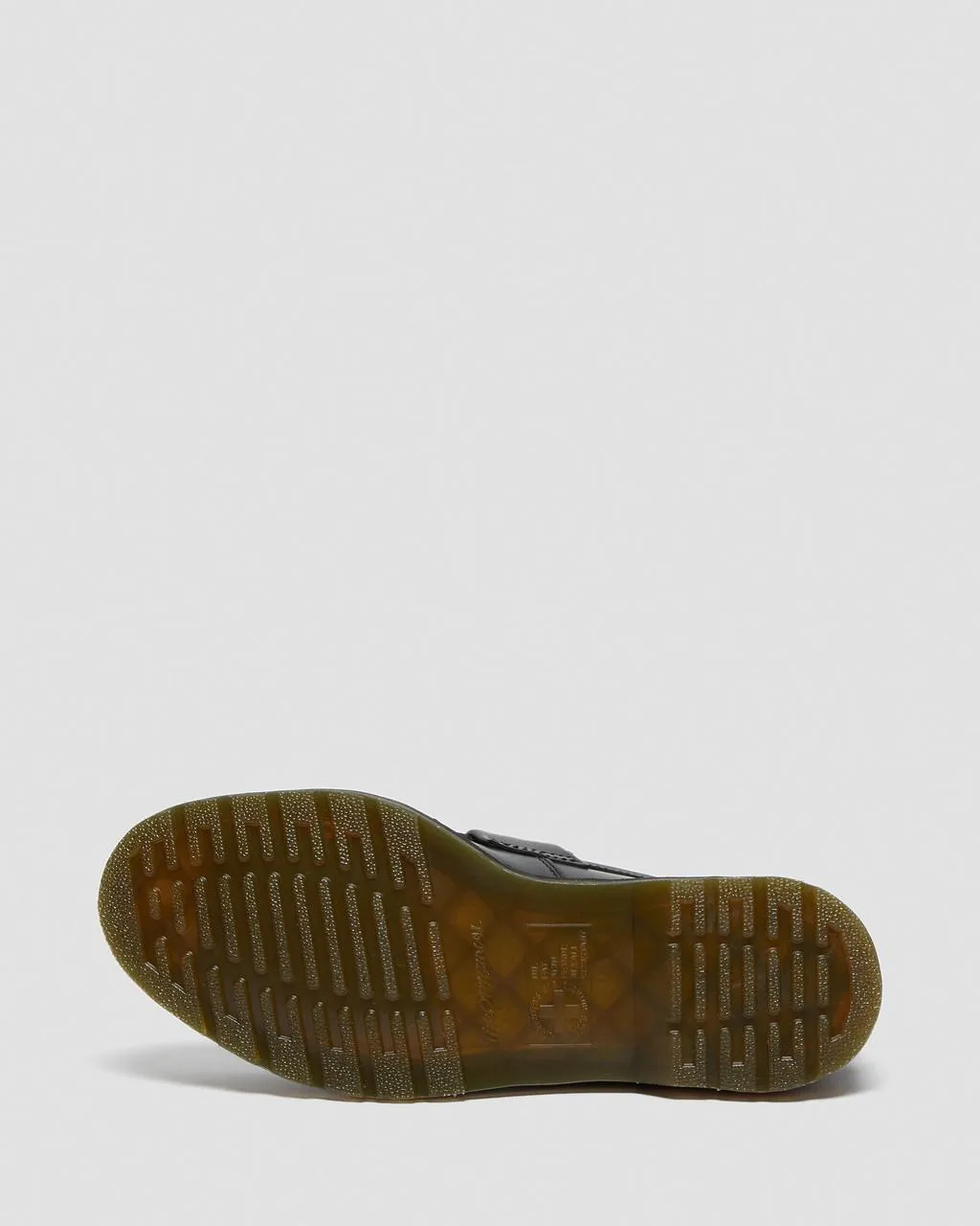 Unisex Adrian Yellow Stitch Leather Tassel Loafers Black