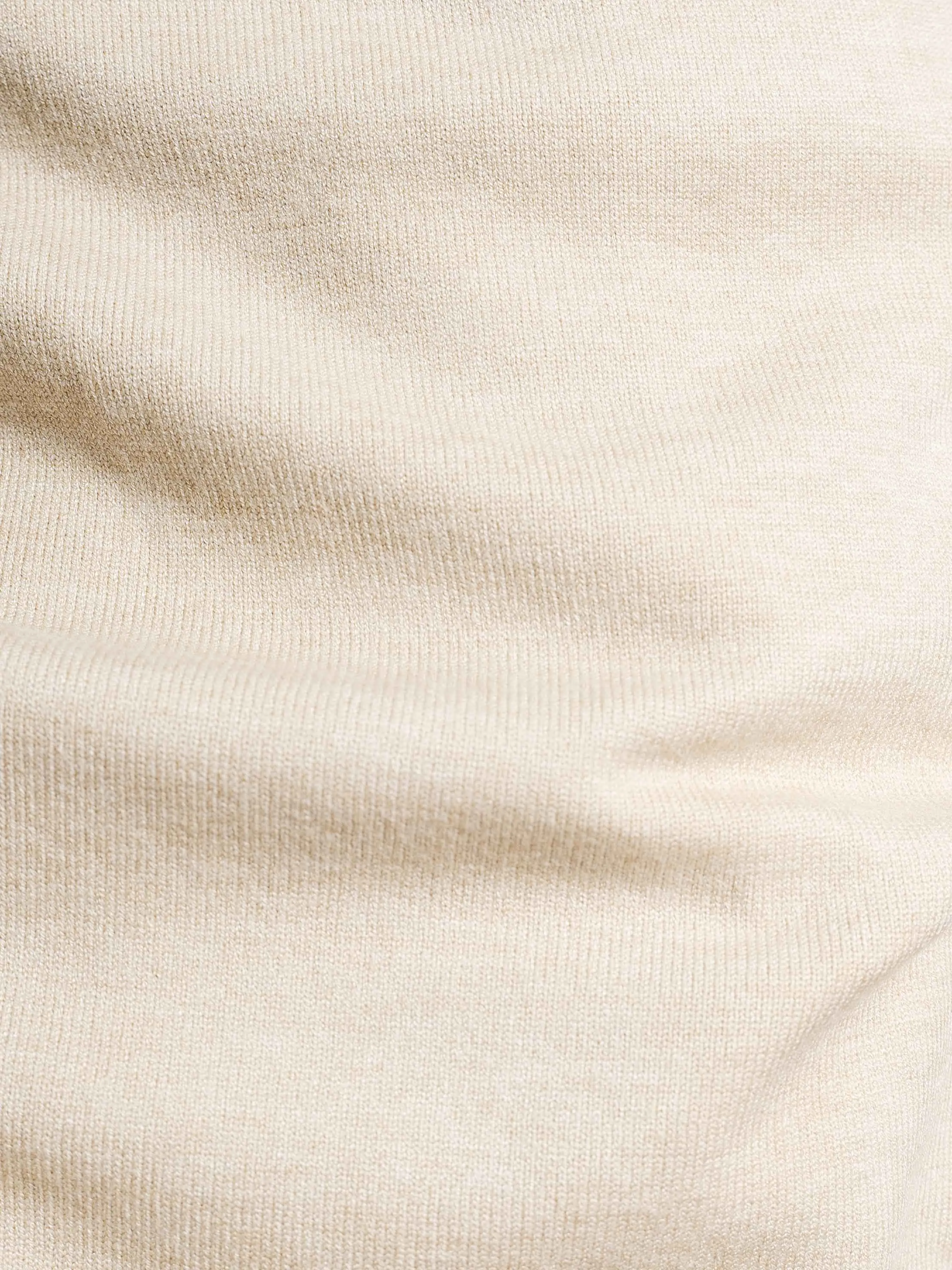 Vittorio Long Sleeve Crew Neck - Beige