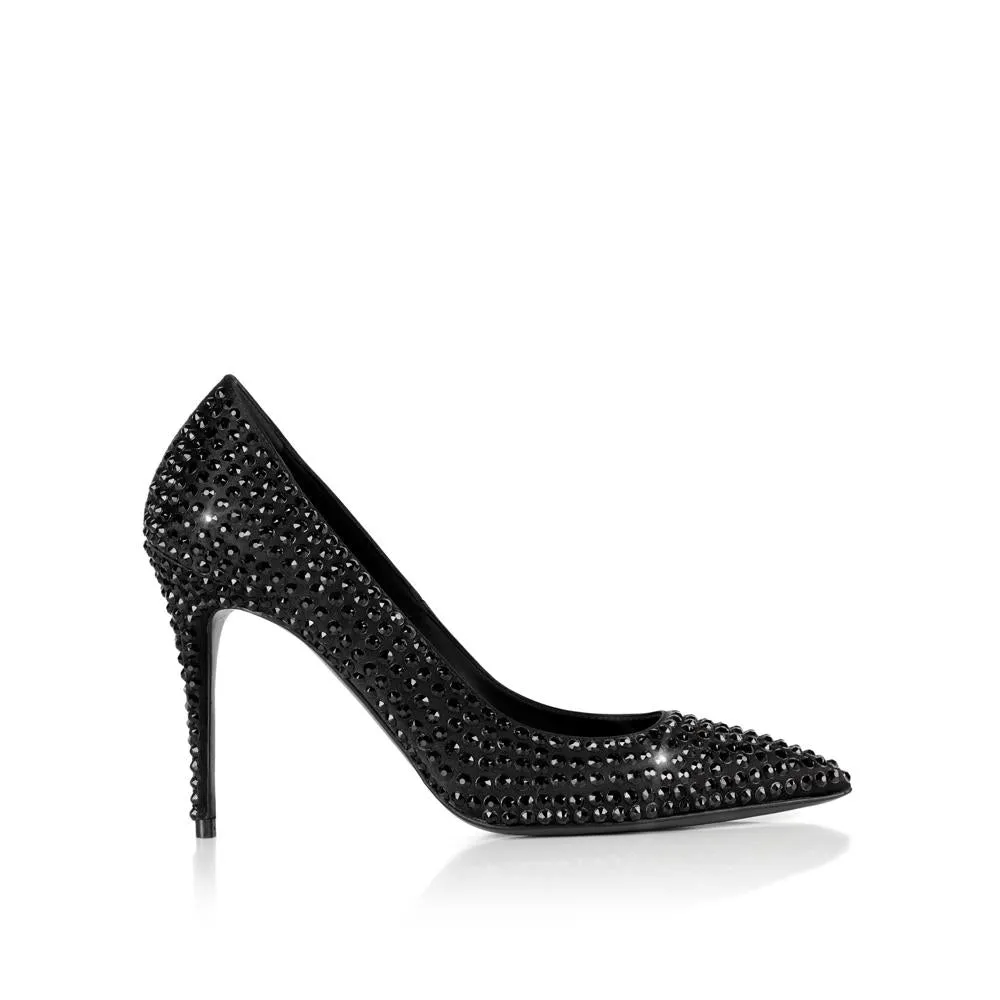 Voltige 100 Mm Black Patent Leather