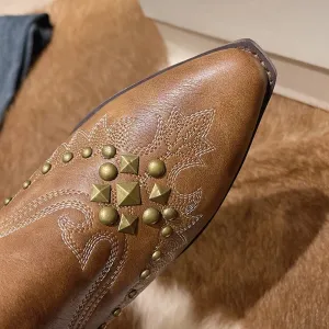 Women Brown Ankle Boot