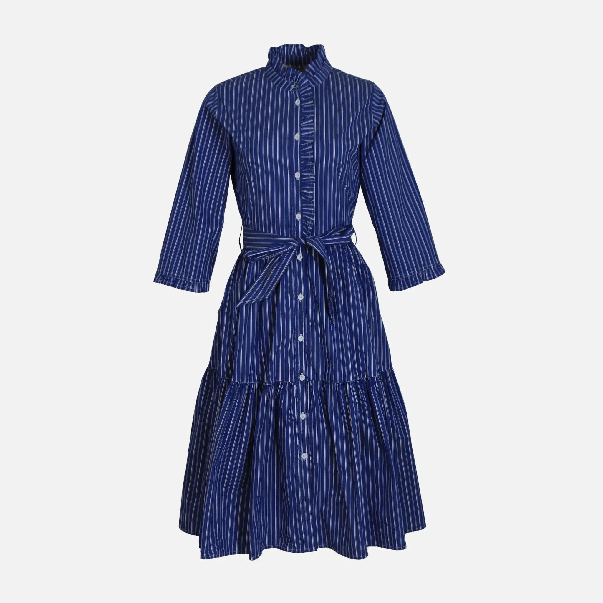 WOMEN SHORT SLEEVE LONG DRESS