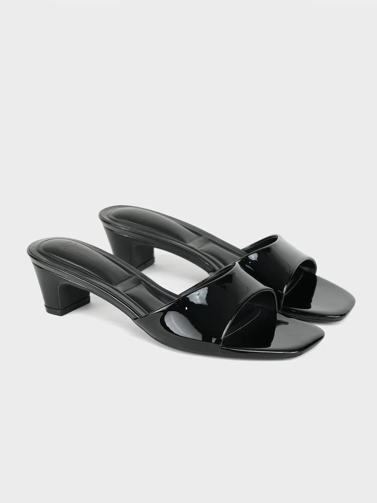 Womens "LUNA" Block Heels Sandals