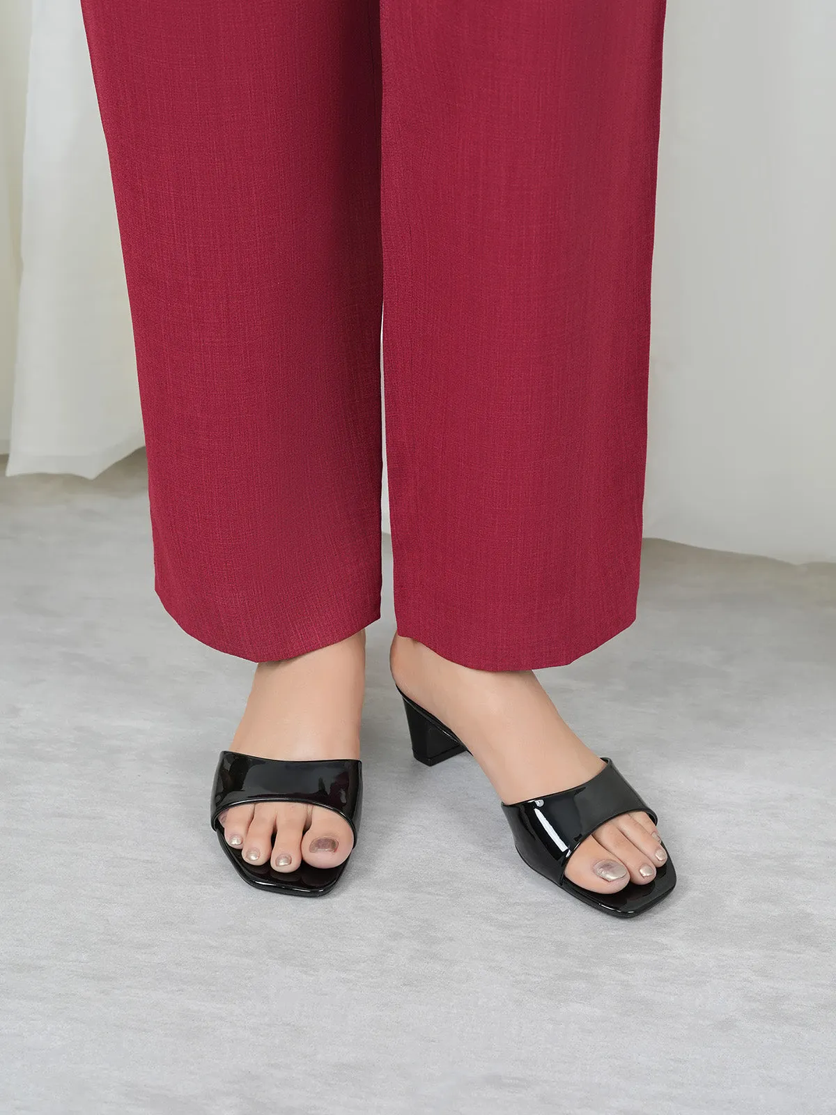 Womens "LUNA" Block Heels Sandals