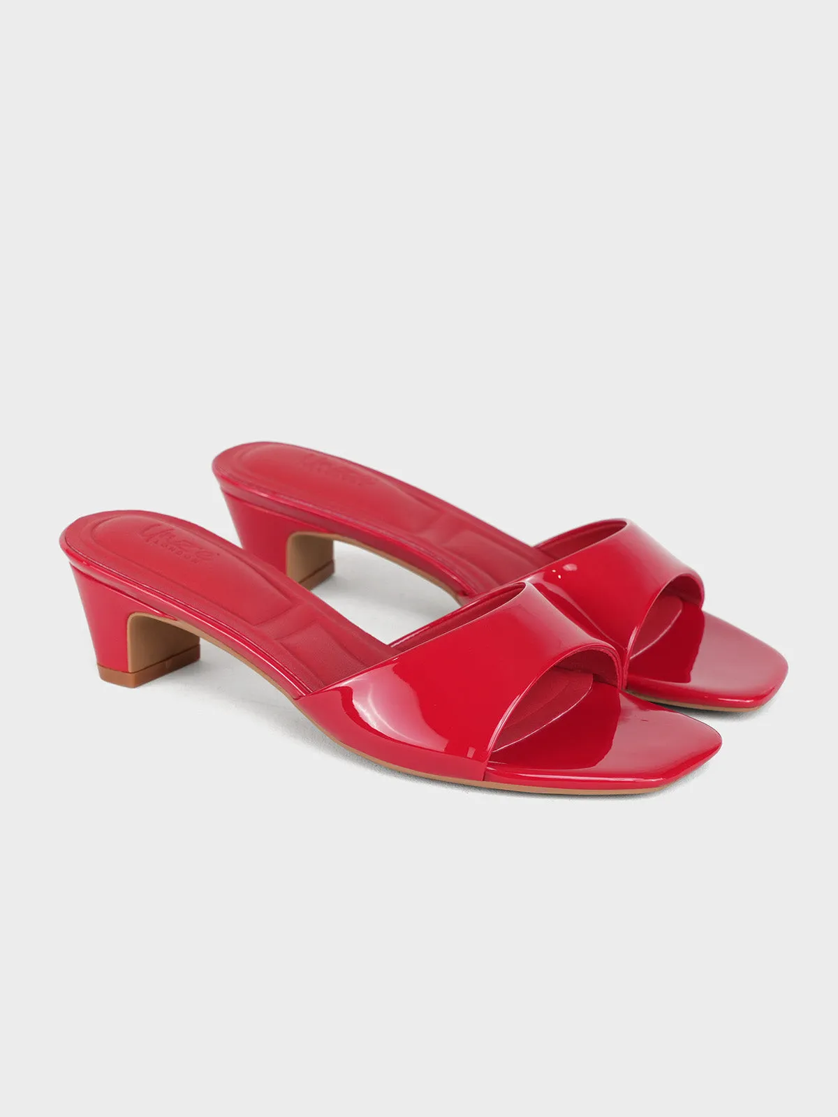 Womens "LUNA" Block Heels Sandals