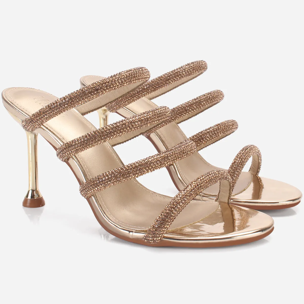 Women's "MAYKONS"Embellished Party Sandals