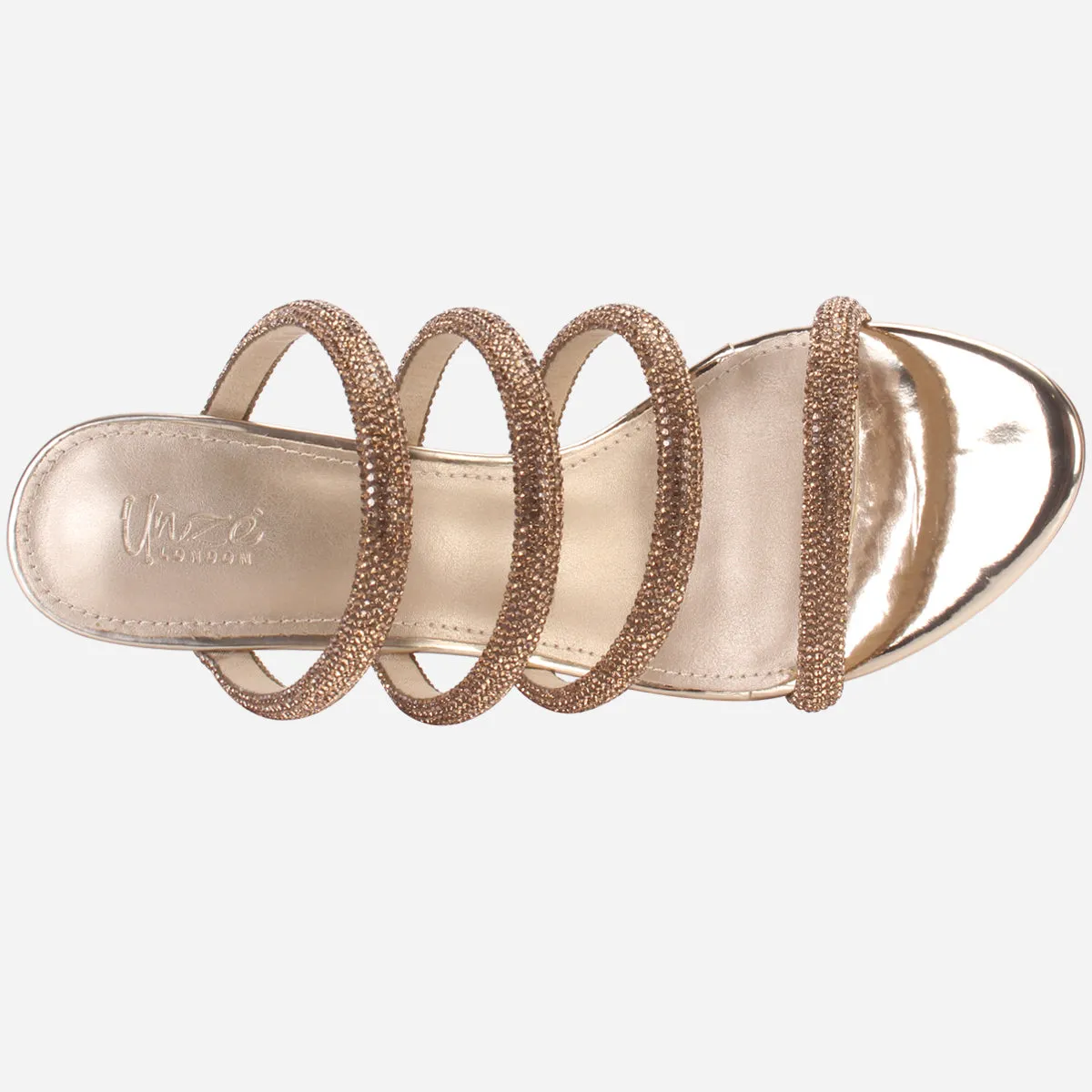 Women's "MAYKONS"Embellished Party Sandals