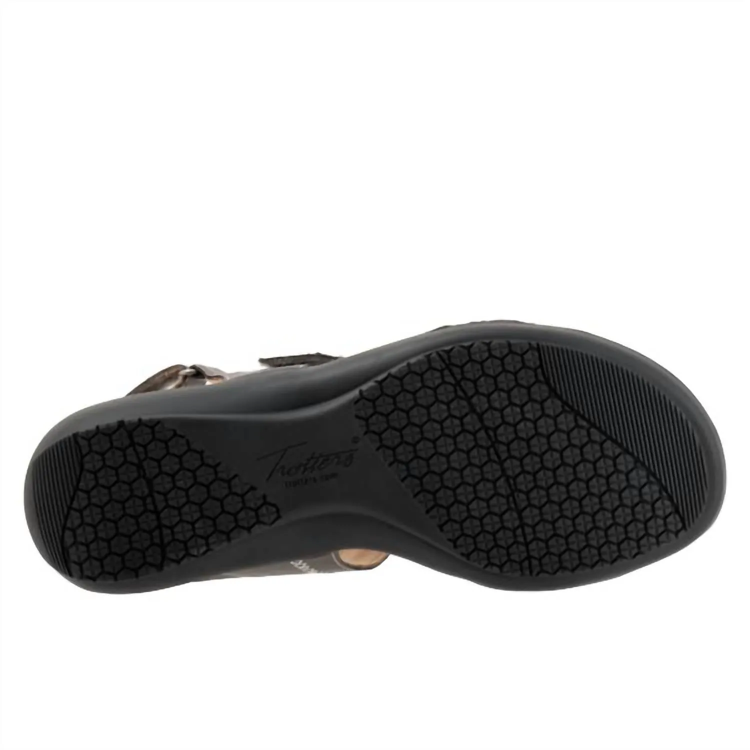Women's Romi Stitch Sandals In Pewter